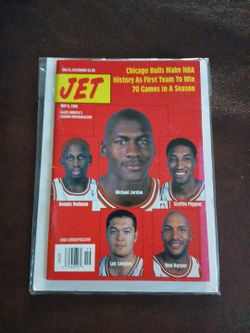 Jet Magazine – May 6, 1996 – Michael Jordan Cover – Kept in Plastic Sleeve, Collector’s Item