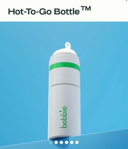 NEW Bobbie Hot-To-Go Bottle | 9 oz | Medium Flow (3+ Months) | Retails $44.95