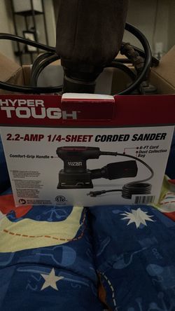 Hyper tough sander with dust collector