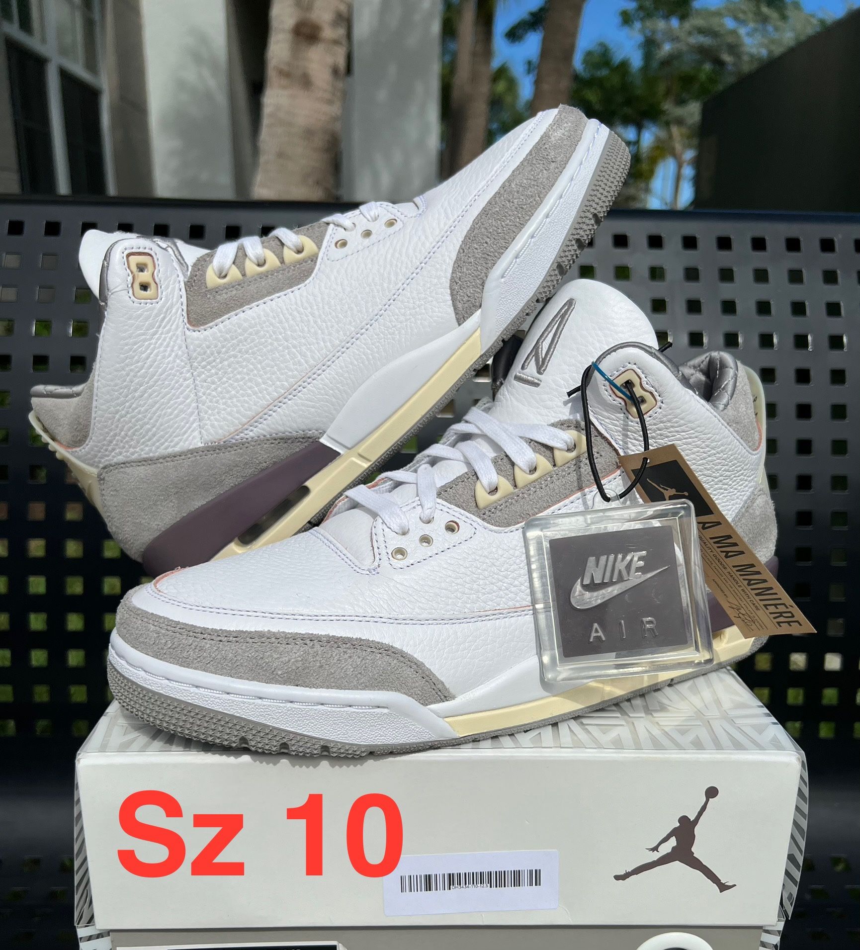 Jordan 3 A Ma Maniere Sz 10 Mens 2021 Nigel Brick