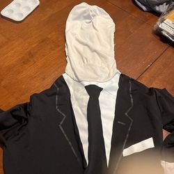 Mens Small Slender man Costume