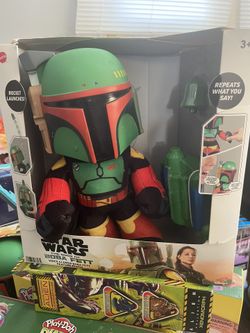 Star Wars Boba Fett Voice Cloner Feature Plush
