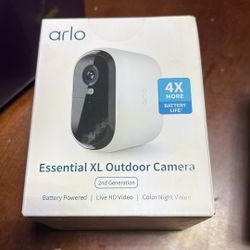 Arlo Essential Xl Outdoor Camera NIB MSRP $100