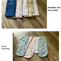 Swaddles & Burp Cloths