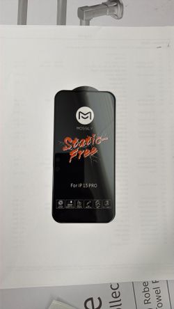 IPhone 15 Pro tempered glass x3