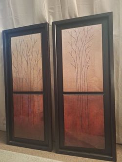 2 piece home decor frames