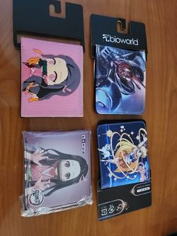Demon Slayer,Sailor Moon, Mazinger Z wallets