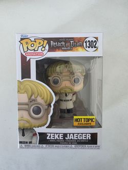 Zeke Jaeger Hot Topic Exclusive Funko Pop