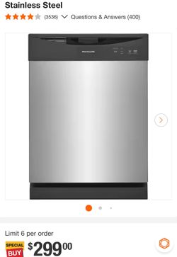 Frigidaire dish washer and microwave