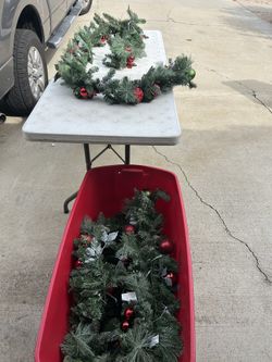 3 X  8 Feet Long Christmas Garland 