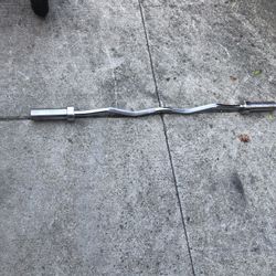 Olympic Curl Bar for 2in Plates 