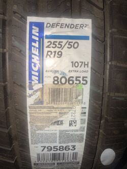 255/50r19 Michelin Defender 2