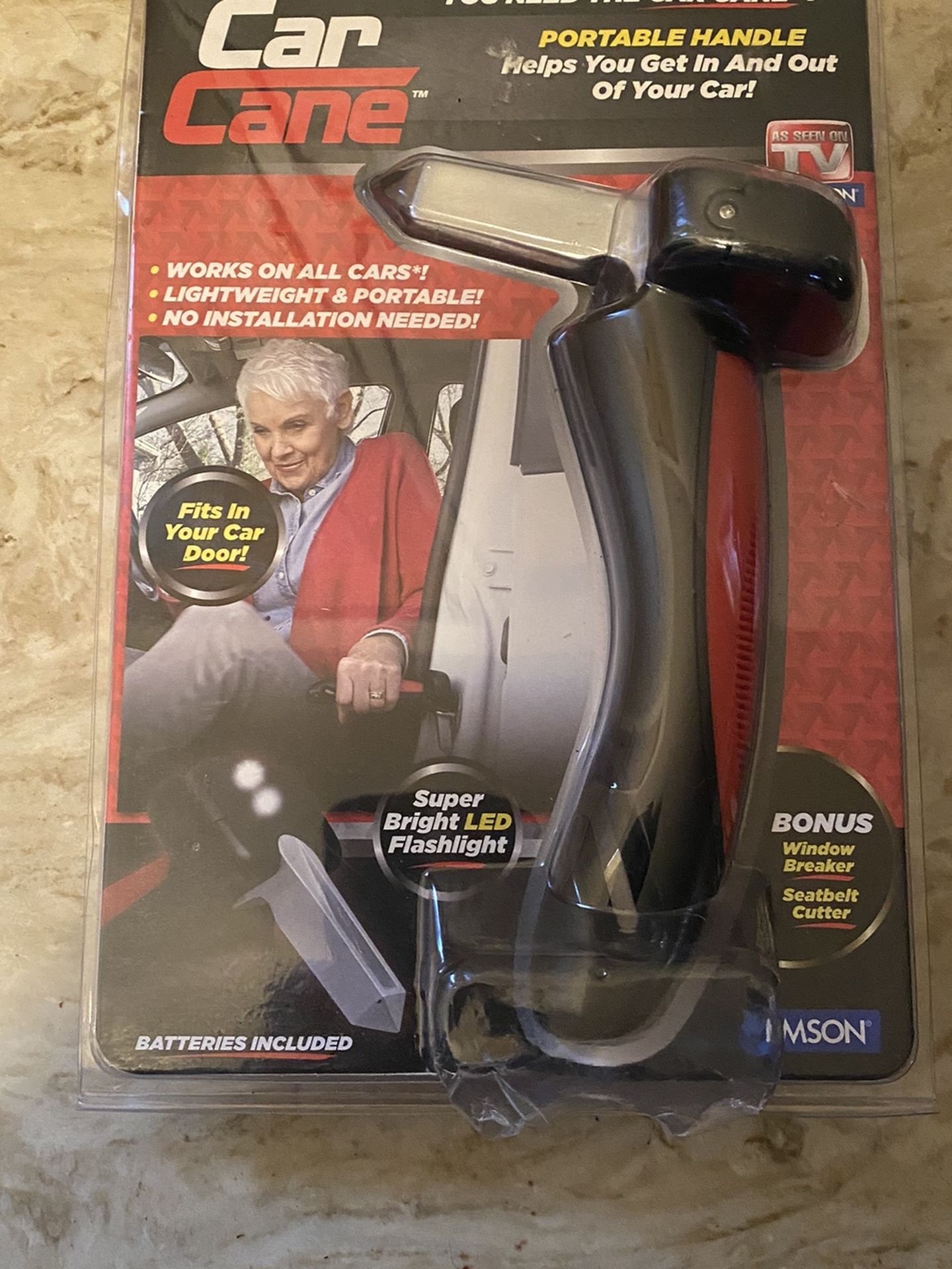 Bell Howell CAR CANE Portable Handle (Brand New In Box!)