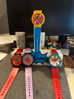 Vintage 1988 Peter Max Watch Lot