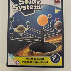STEM bcp Solar System Paint & Build Planetarium Model
