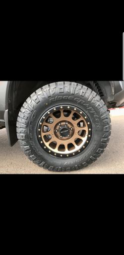 17x8.5 Method nv 305 bronze with 2857017 BFG KO2 AT SPECIAL