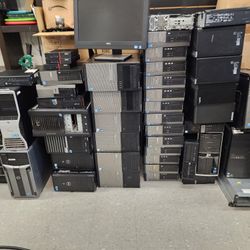 Lots Of PC Desktops, iMacs, MacBooks, Chromebooks And Laptops For Sale. Singles Or Wholesale Bulk