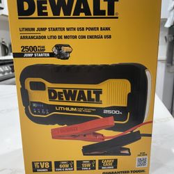 DeWalt Lithium Jumper 2500