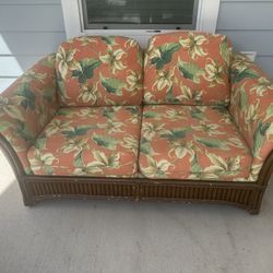 Coastal Floral Couch 