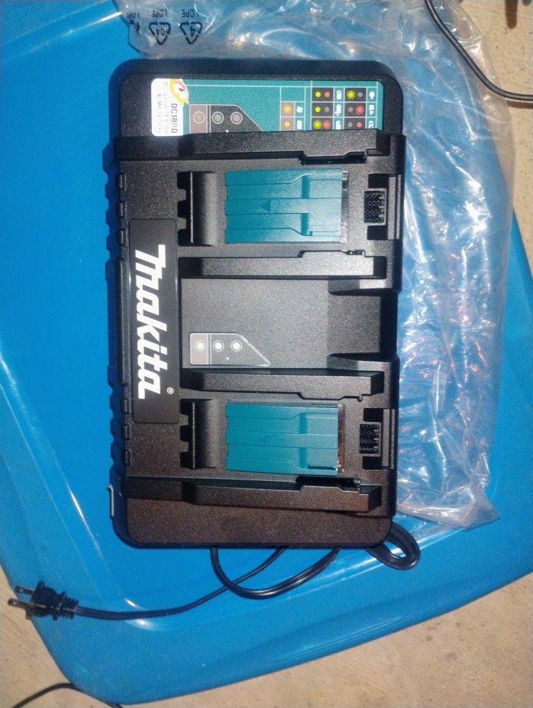 Makita Dual Port 18v Rapid Charger