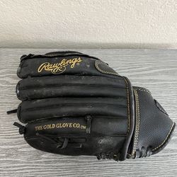 Rawlings Playmaker Series Black Leather Glove 12-1/2" RH Thrower PM1250B Leather