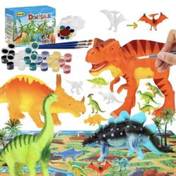 Dinosaur Arts and Crafts for Kids Age 4-8, Dinosaur Painting Toys