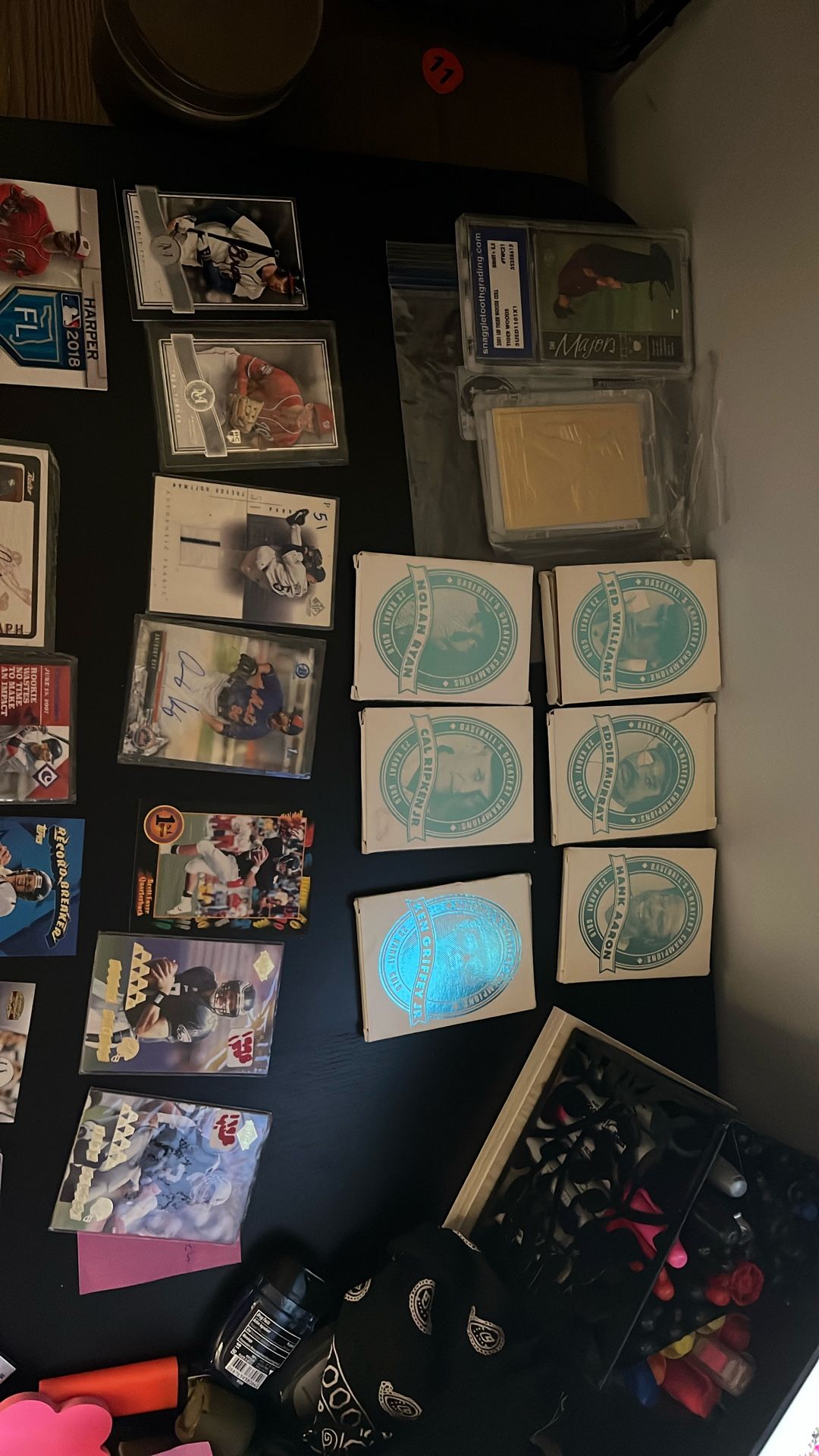 Baseball Cards Football And Basketball