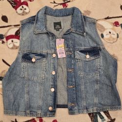 Denim Vest 
