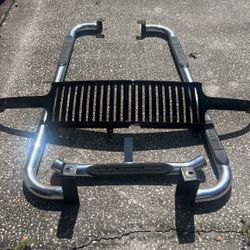 Chevy Silverado Step Bars And Grill