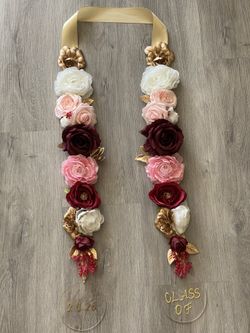 Graduation flower leis