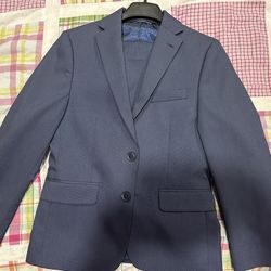 2 Piece Kids Blue Suit (Michael Strahan) -Youth 12R