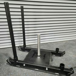 NEW Workout Sled Push Sleds Home Gym For Olympic Weights 
