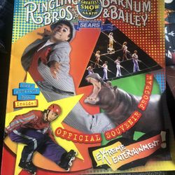 1996 Ringling Bros Circus Program