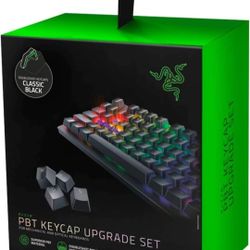 Razer PBT Keycap Upgrade Set - Classic Black