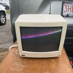 Quasar Portable CRT television