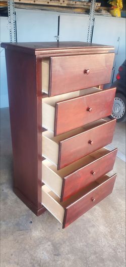 Tall Wooden Dresser.. 60"×33"