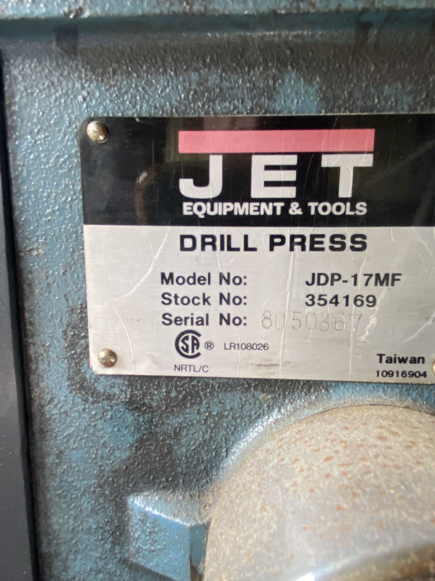 JET Floor-standing Drill Press