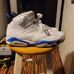 Jordan 6 Sport Blue Good Cond Sz 11 $160