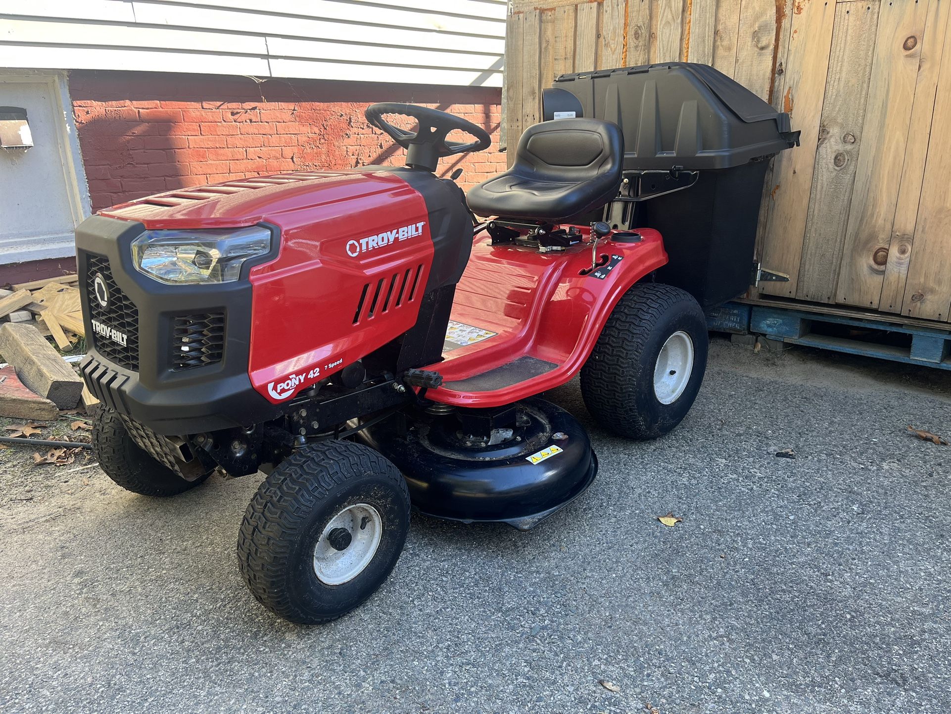 2023 Troy Built 7 Speed Riding Lawn Mower 