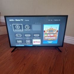 Roku TV, 32"  With Controller, $120.00