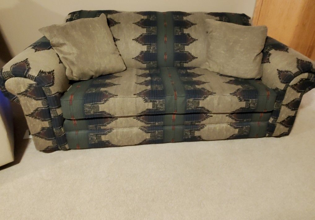 Southwest Couch and Loveseat