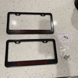 Dodge Hellcat License Plate Frame