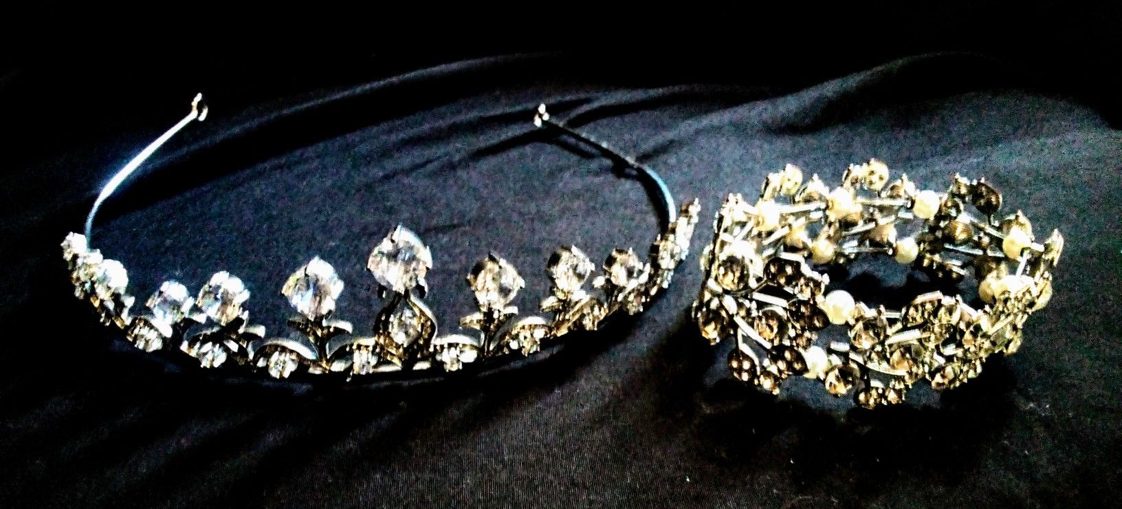  Princess Tiara And Matching Bracelet Set