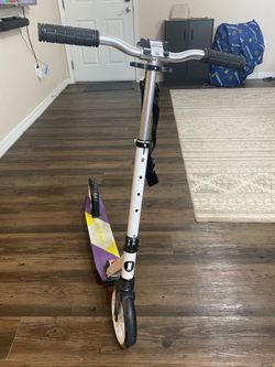 WAYPLUS Kick Scooter For Ages 6+, Kid, Teens & Adults. Max Load 240 LBS. Foldable, Lightweight, 8IN Big Wheels For Kids, Teen And Adults, 4 Adjustable