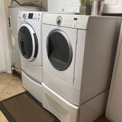 GE Lavadora Y  Secadora  Electrónicos