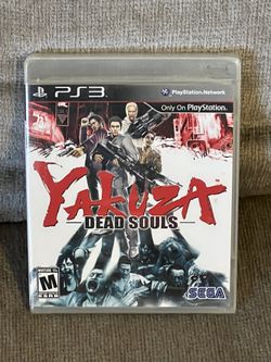 New, SEALED YAKUZA DEAD SOULS PS3 PlayStation 3 Game