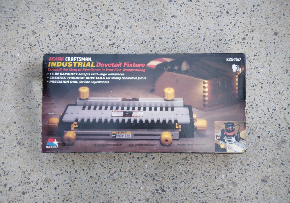 Sears/Craftsman Industrial Dovetail Fixture 