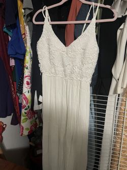 White Beach Dress