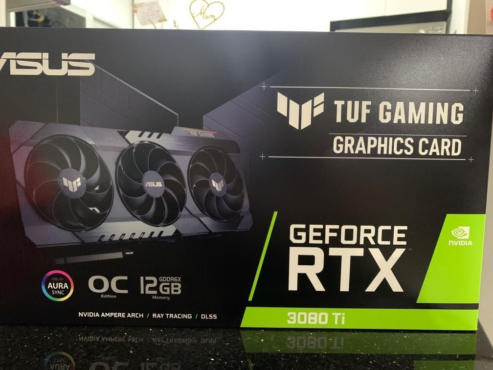 ASUS TUF Gaming geforce rtx 3080 Ti 12gb GDDR 6x graphics