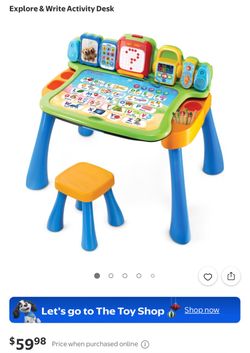 Vtech Learning Desk + Chair!